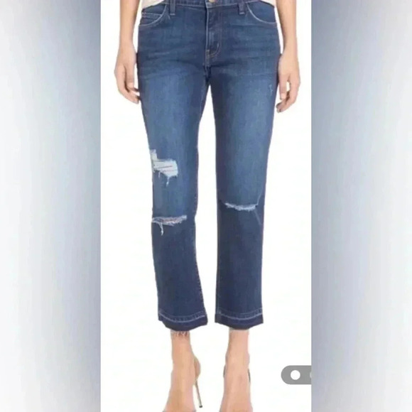 CURRENT/ELLIOTT The Cropped
Straight in Limitless Destroy Released
Hem - Picture 1 of 5